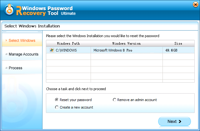 Free windows 10 password recovery